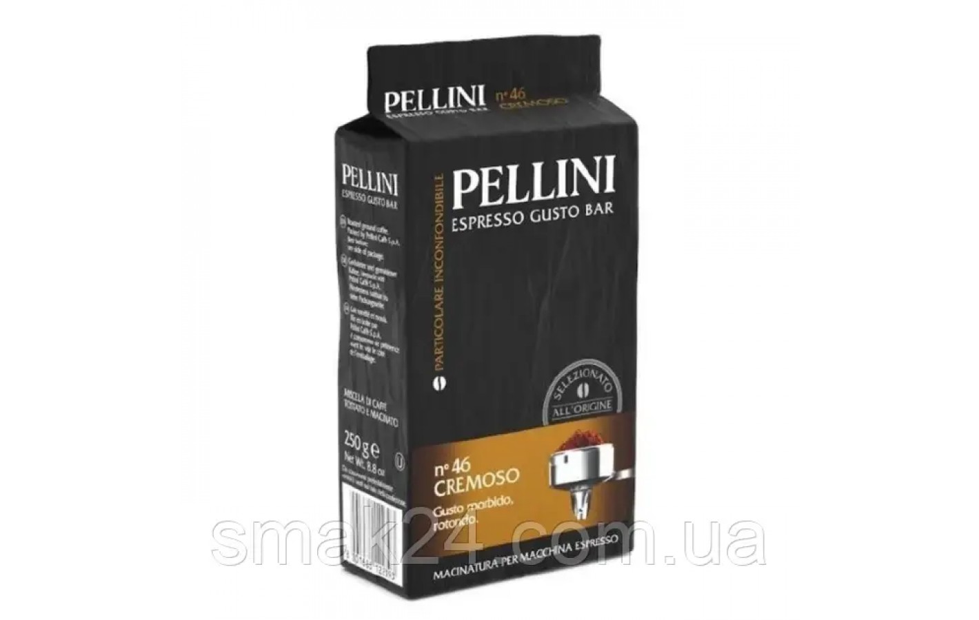 Кофе молотый Pellini Espresso Cremoso n.46  250 г Италия