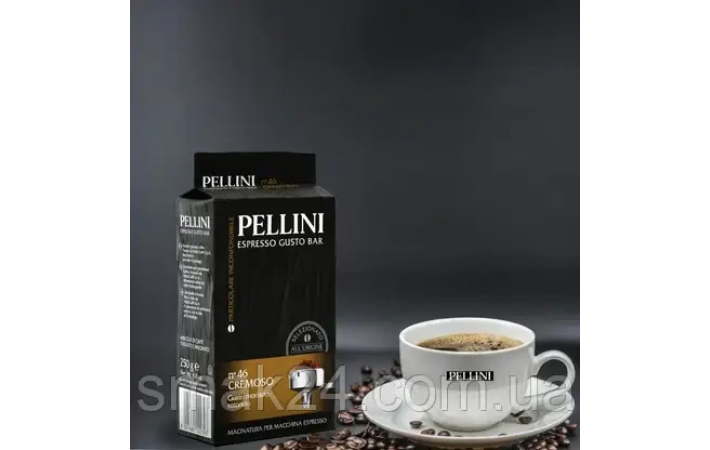 Кофе молотый Pellini Espresso Cremoso n.46  250 г Италия