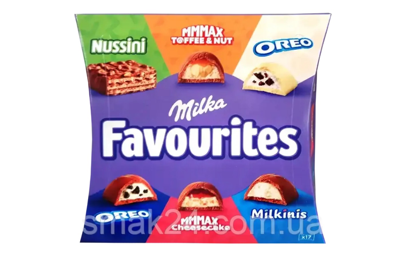 Набор шоколадных изделий от Milka Favourites 95г Германия