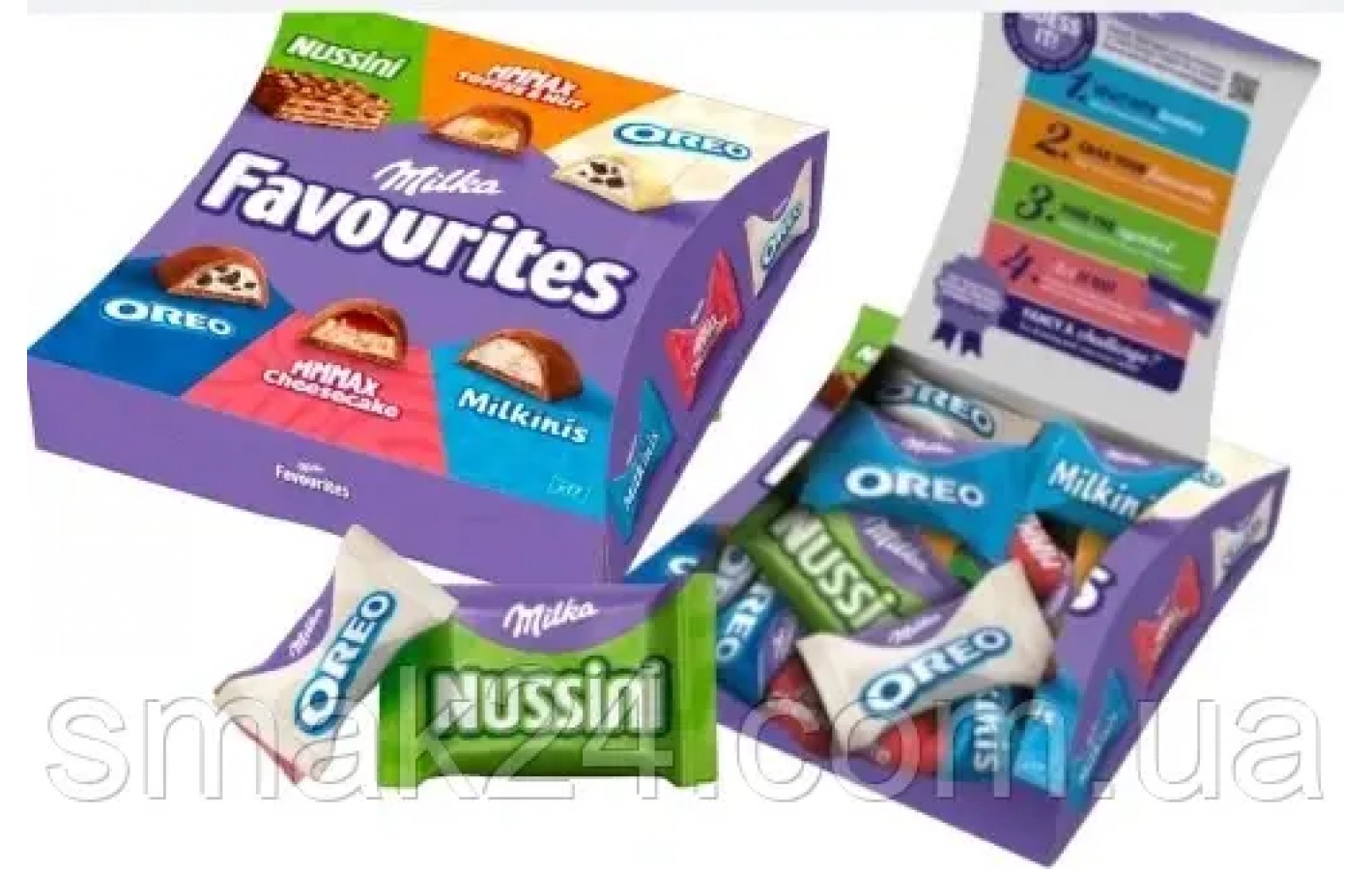Набор шоколадных изделий от Milka Favourites 95г Германия