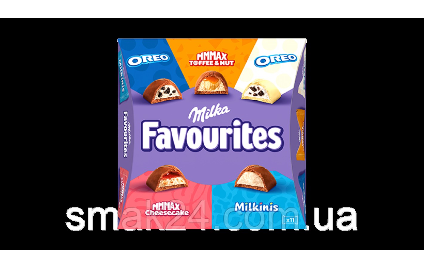 Набор шоколадных изделий от Milka Favourites 95г Германия