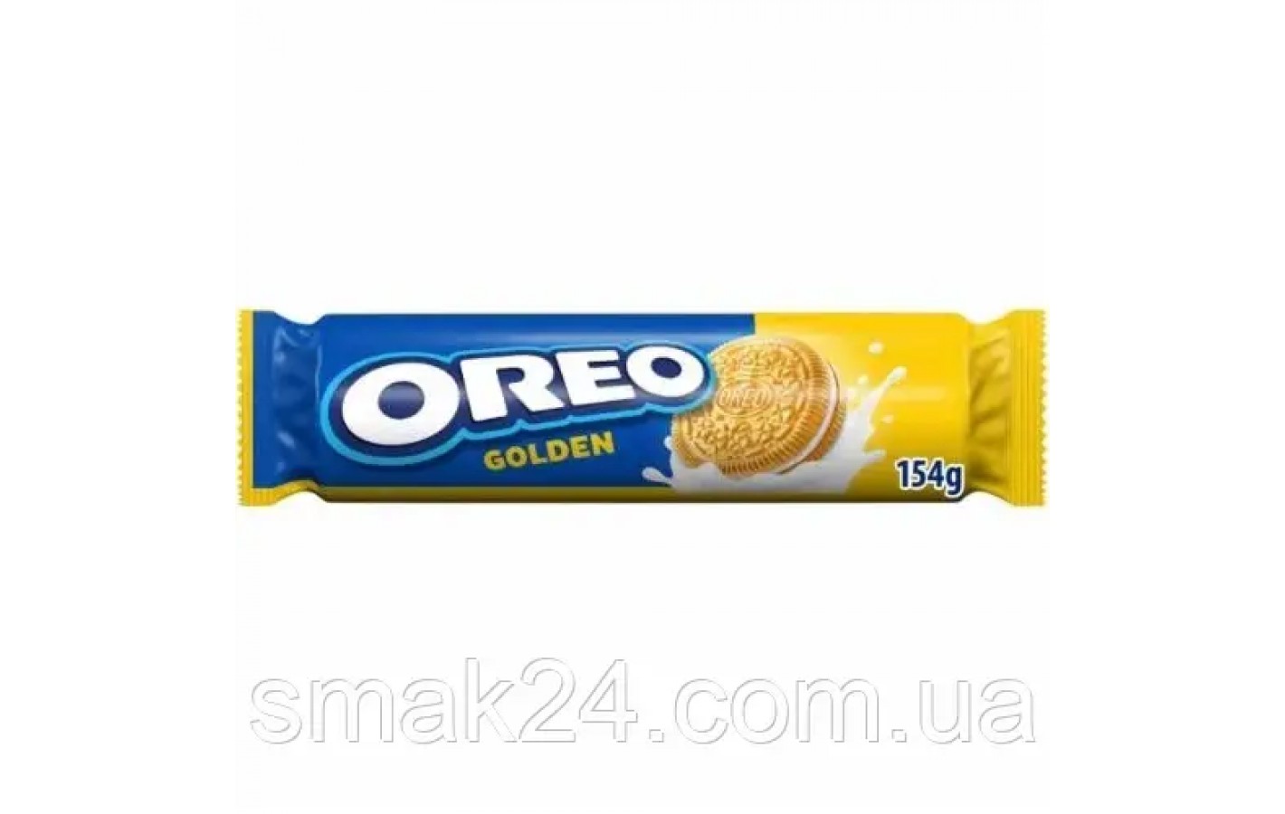 Печенье-сэндвич с ванильным кремом OREO Golden 154г Швейцария