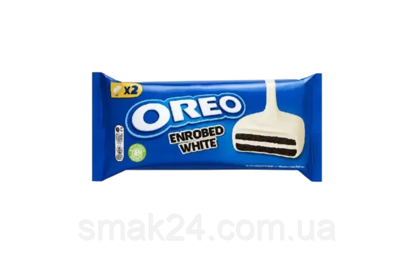 Печенье в белом шоколаде Oreo Enrobed White 41г Швейцария