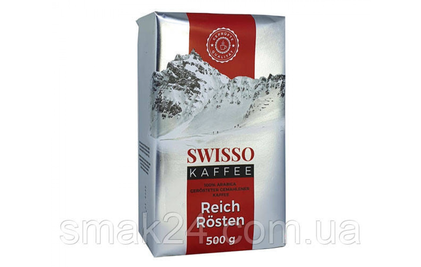 Кофе молотый Swisso Kaffe Reich Rösten 100% Арабика 500г​​​​​​​ Германия