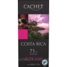 Шоколад черный Cachet Dark Chocolate Costa Rica 71% какао 100 г Бельгия Шоколад Cachet UGANDA 80% 100 г Бельгия