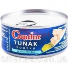 Тунец кусочками в собственном соку Condor Tuniak vo vlastnej stave 170г Чехия