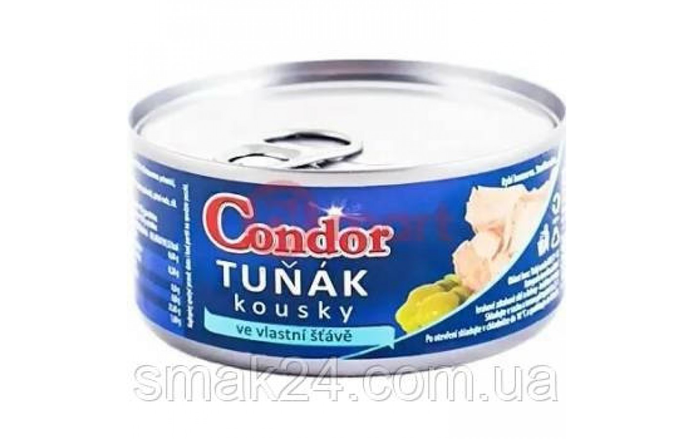 Тунец кусочками в подсолнечном масле Condor Tuniak ve slunecnicovem oleji 170г Чехия