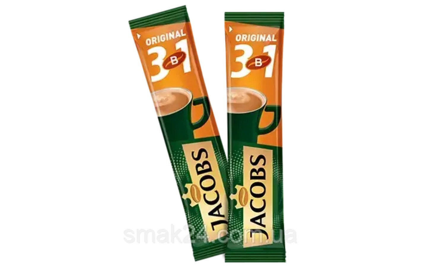 Кофе растворимый Jacobs Caramel Latte 3 в 1 в стиках (56х12.3г) 688.8г