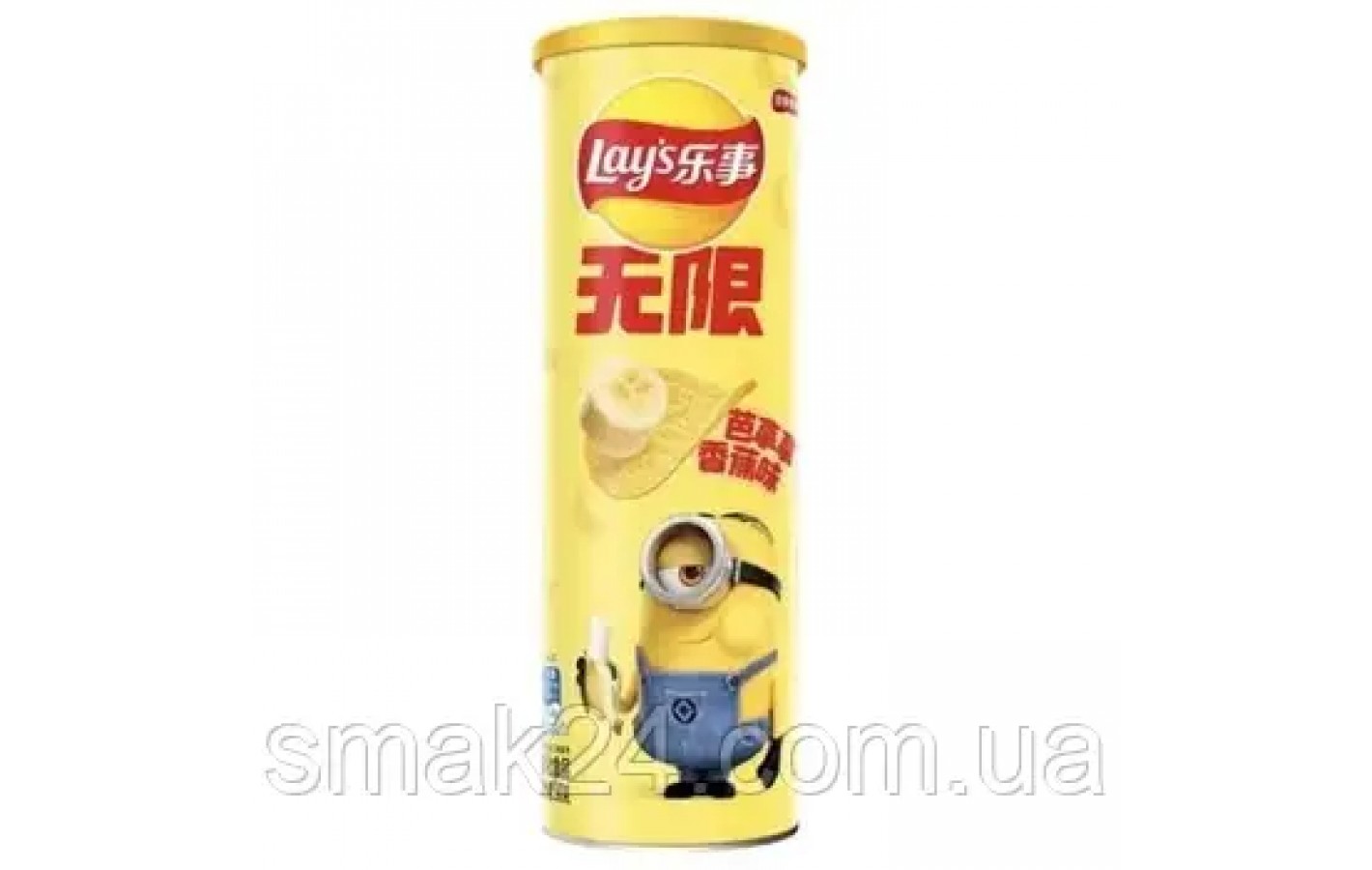 Чипсы картофельные со вкусом банана Lay's minions 90г Китай