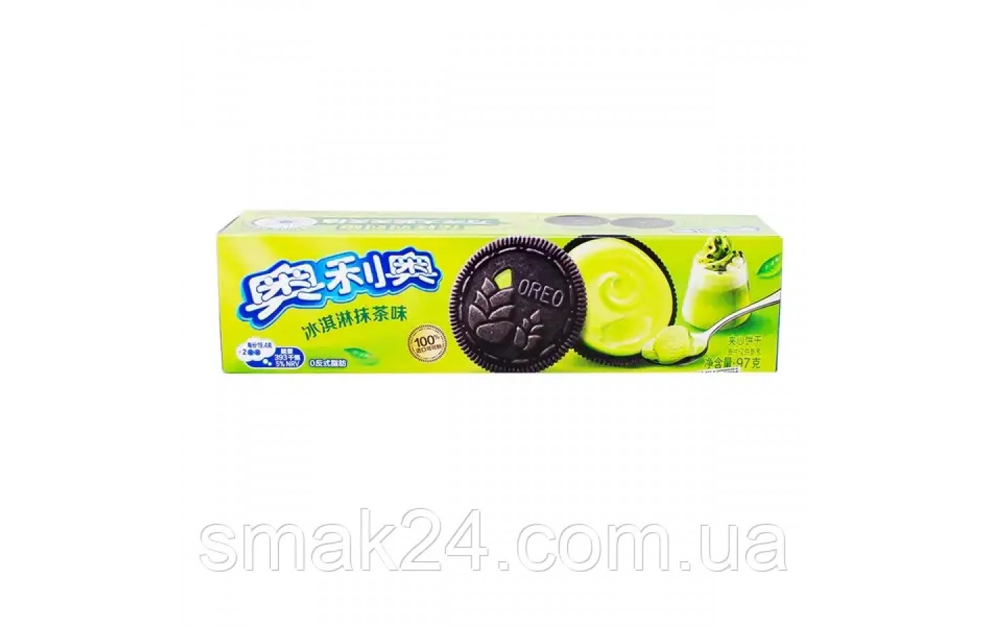 Печенье Oreo Ice Cream Matcha Flavor 97г Китай