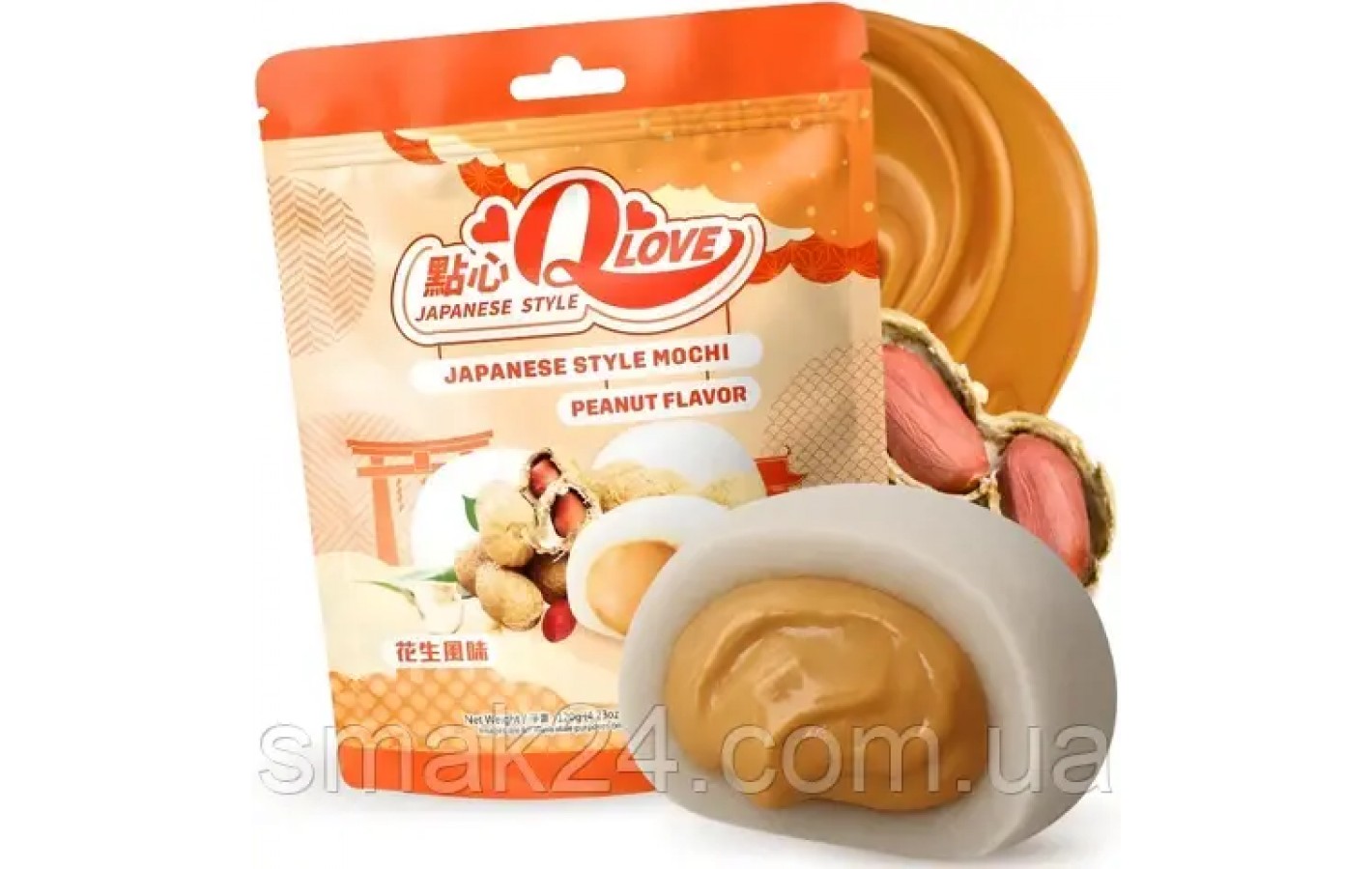 Моти (японское пирожное) фруктовый сад Qlove Boba Mochi Blossom Garden (8х15г)  120г Тайвань