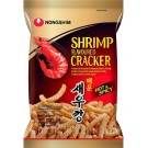 Крекеры со вкусом острых креветок Nongshim Shrimp Flavoured Cracker Hot&Spicy 75г Южная Корея