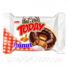 Кекс (донат) в глазури со вкусом клубники Elvan Today Donut Blueberry 50г Турция