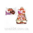 Кекс (донат) в глазури со вкусом банана Elvan Today Donut Blueberry 1200г Турция