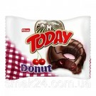 Кекс (донат) в глазури со вкусом вишни Elvan Today Donut Blueberry 50г Турция