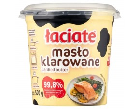 Масло сливочное топленое Laciate Maslo Klarowane 99.8% 500г Польша