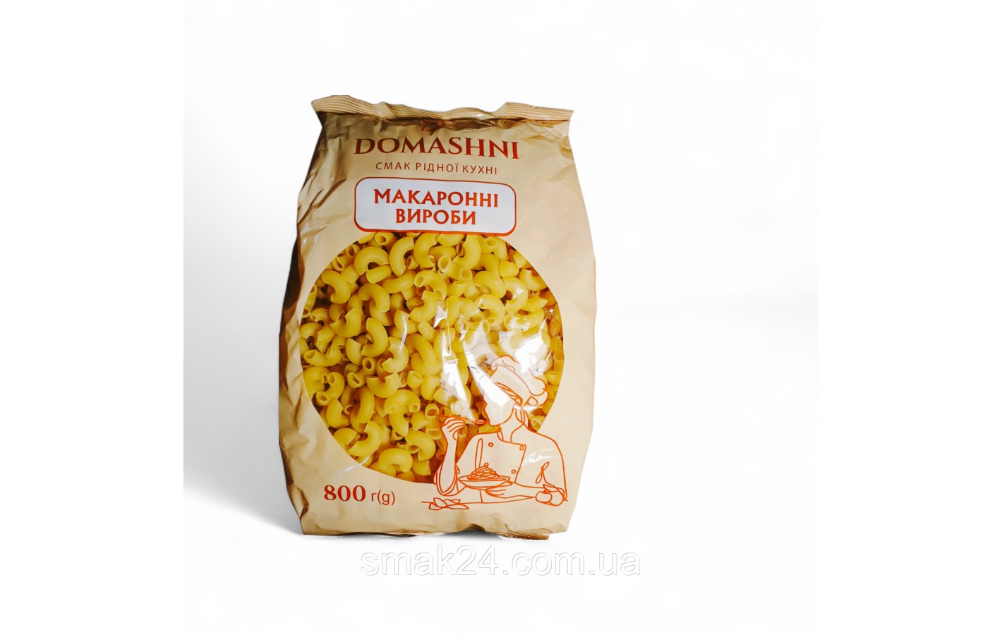 Макаронные изделия Рожки Domashni 800г