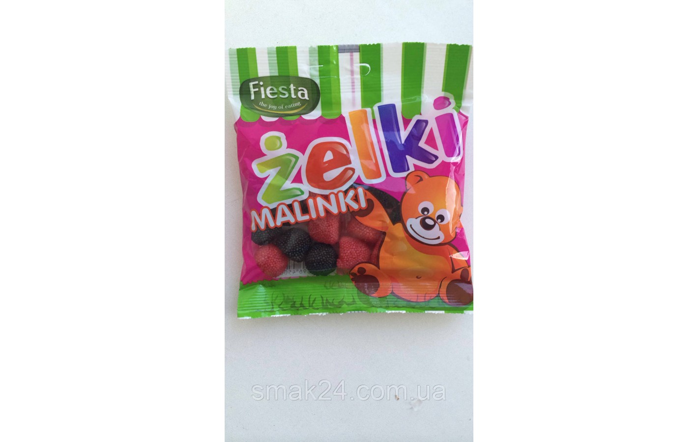 Желейные конфеты Zelki Fiesta малинки Польша 80г
