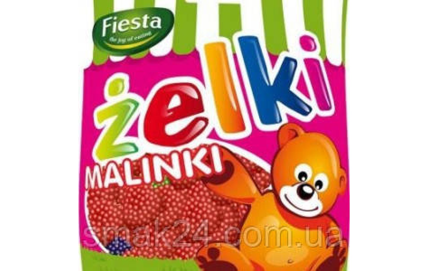 Желейные конфеты Zelki Fiesta малинки Польша 80г