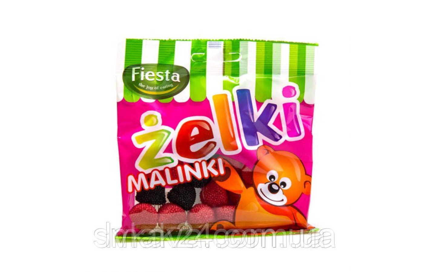 Желейные конфеты Zelki Fiesta малинки Польша 80г
