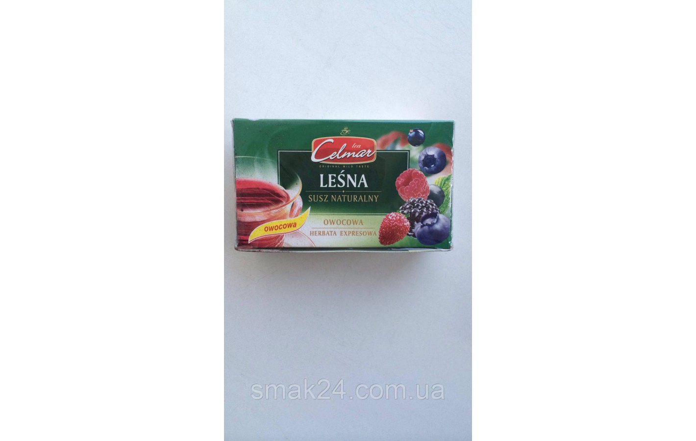 Чай фруктовый Celmar Lesna (лесная ягода) Польша 20 пакетиков 34г