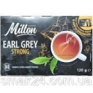 Чай черный крепкий с бергамотом Milton (80шт) 120г  Польша