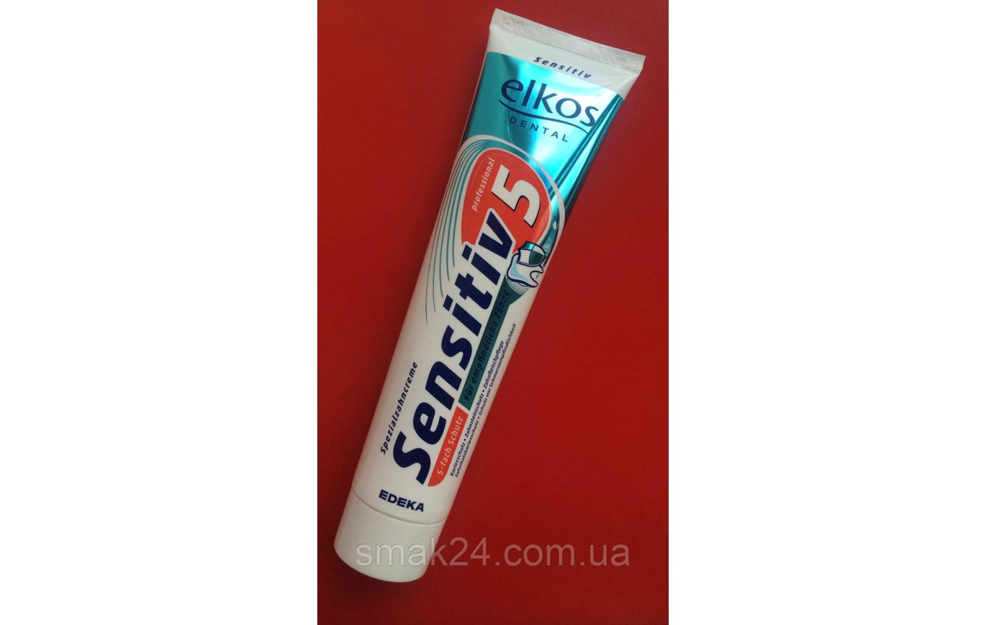 Зубная паста Elkos Sensitiv-5 ( 5 слоев защиты) Германия 125г