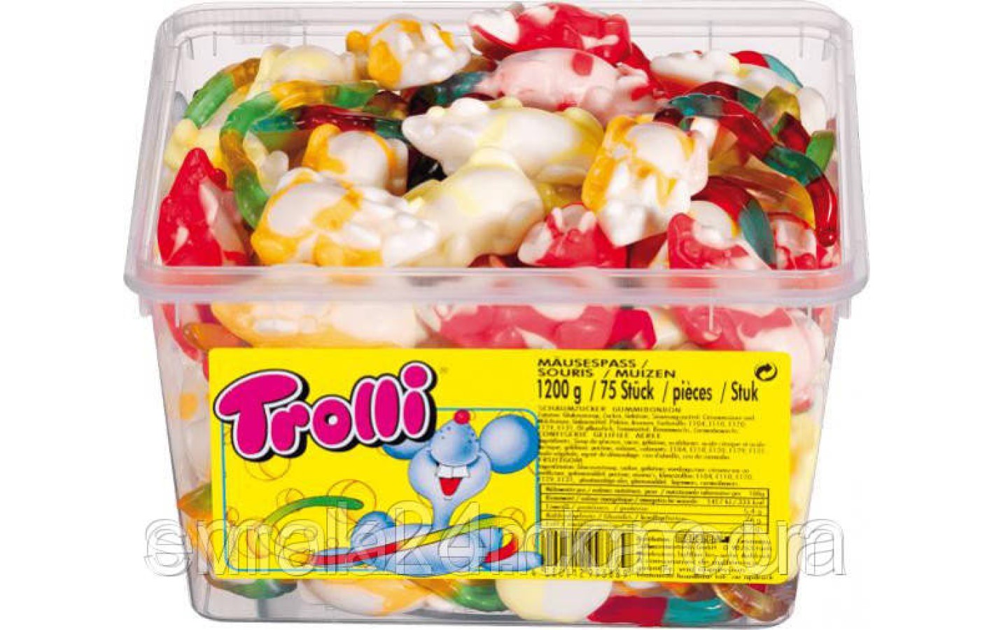 Желейні цукерки Trolli Мишки Німеччина 1200г