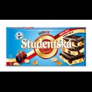 Шоколад черно-белый Studentska с изюмом и арахисом Чехия 180г
