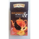 Оздоровительный чай черный Big Aktive с кусочками абрикоса и лепестками календулы Польша 80г