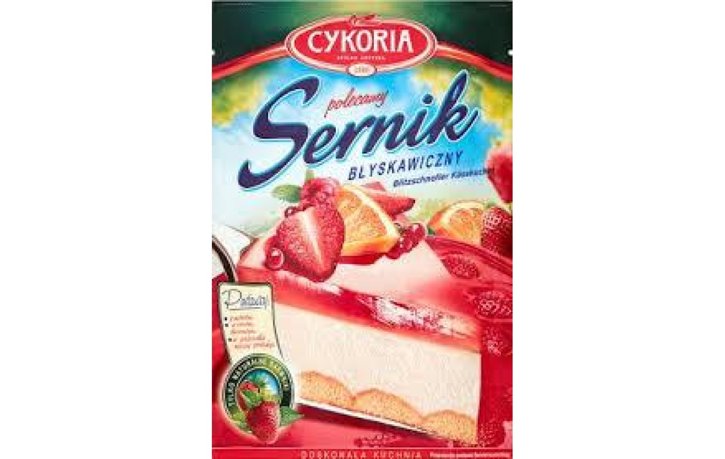 Сирний пиріг без випікання Sernik (Сирник) Cykoria Польща 190г