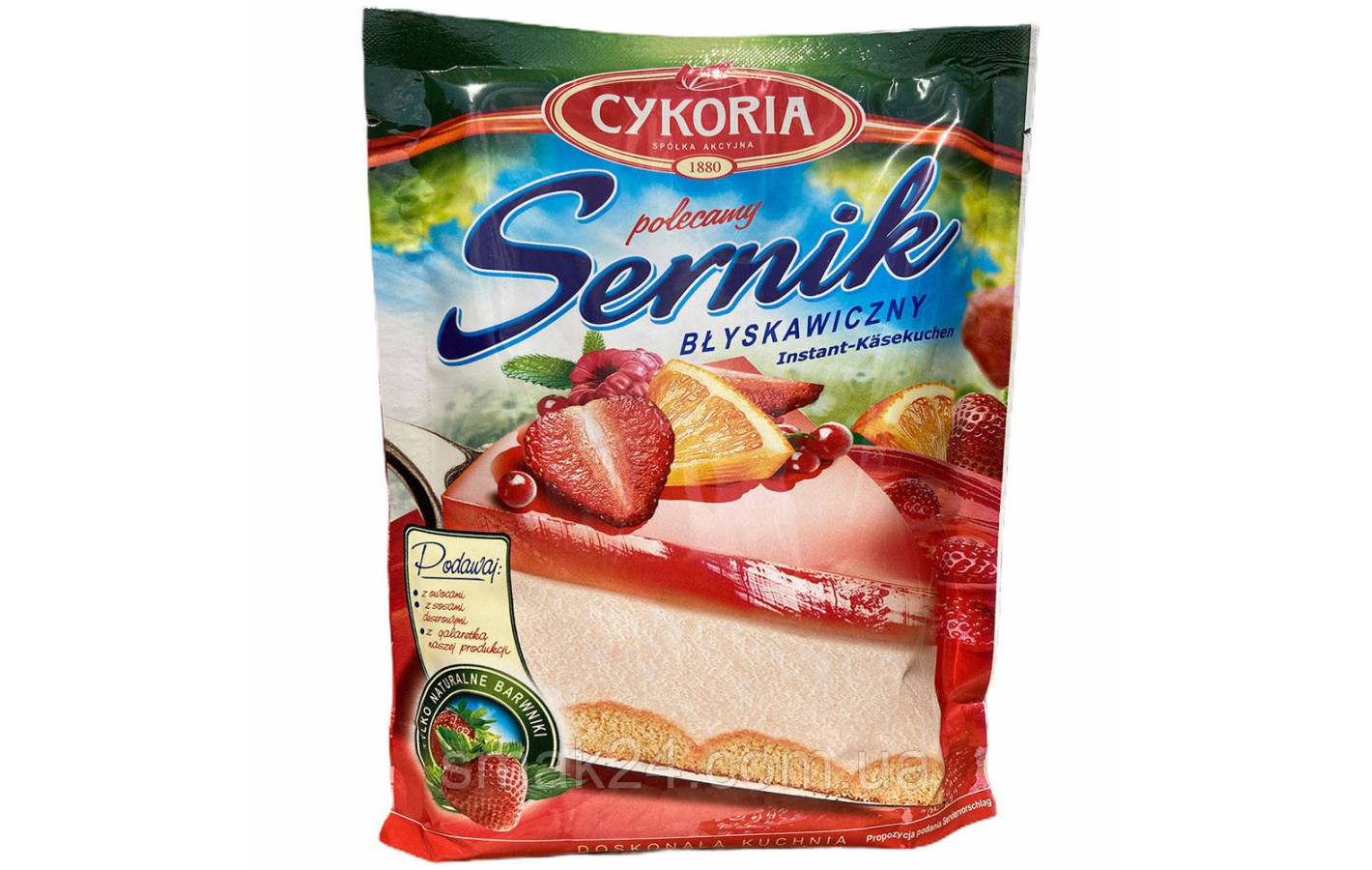Сирний пиріг без випікання Sernik (Сирник) Cykoria Польща 190г