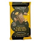 Шоколад CACHET (КАШЕТ) молочний 32% какао з карамеллю і морською сіллю Бельгія 300г