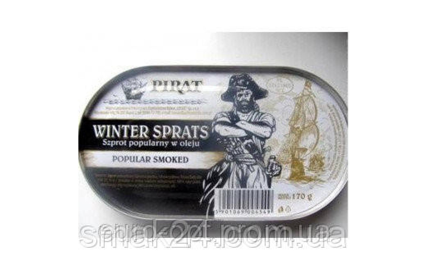 Шпроты в масле Pirat (Пират) Польша 160г