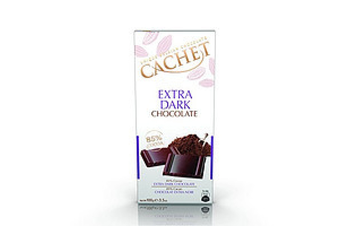 Шоколад Cachet (Кашет) экстра черный 85% какао Бельгия 100г
