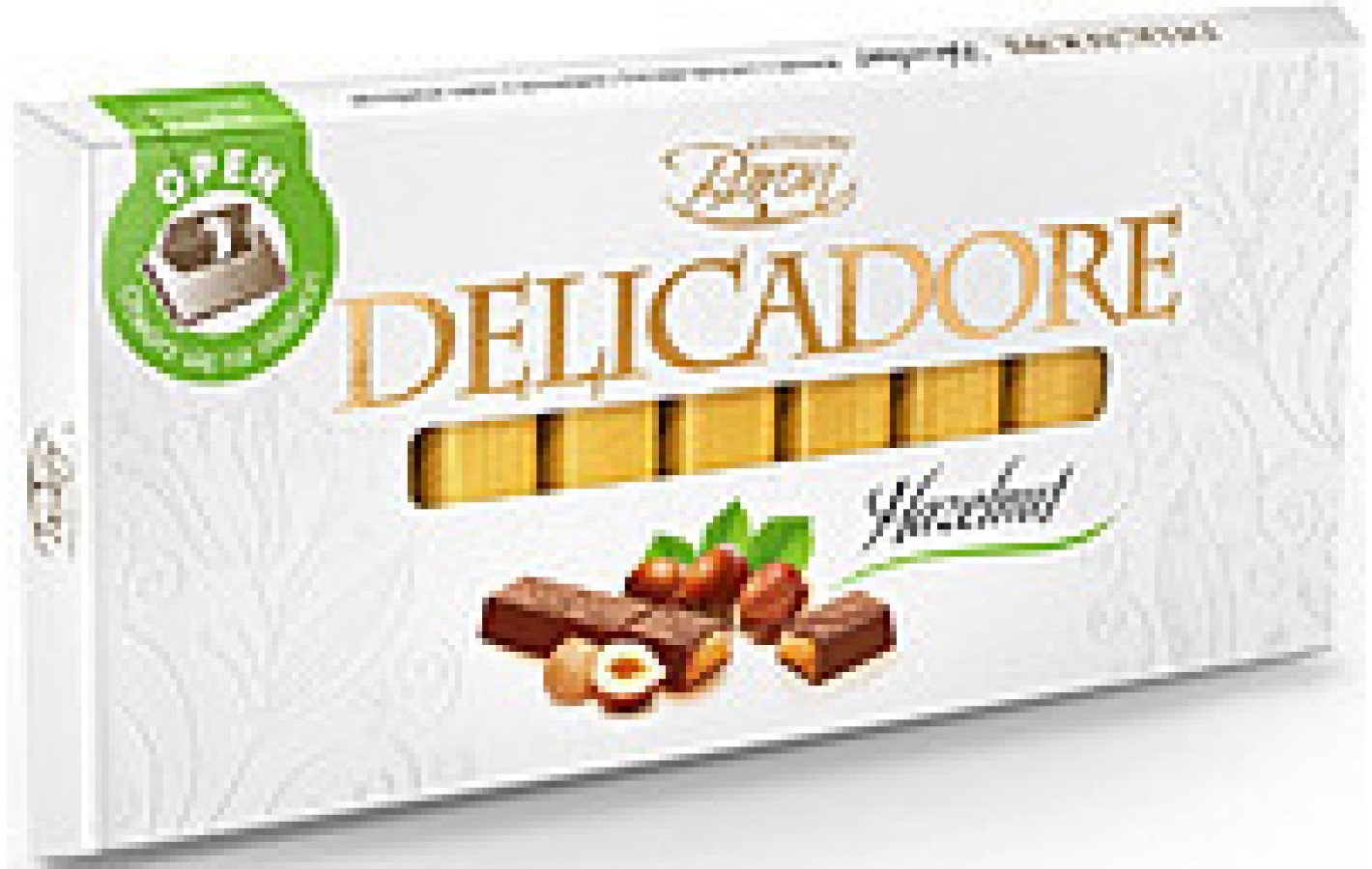 Шоколад молочний з горіхом Delikador (Делікадор) Baron Польща 200 г