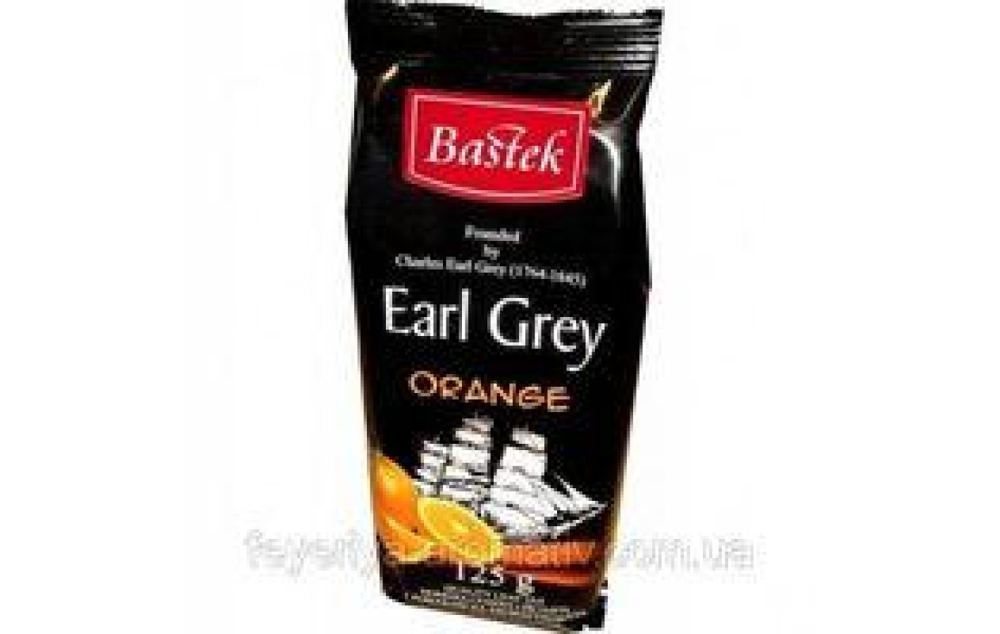 Чай черный листовой  Bastek Earl Grey Orange  Польша 125г