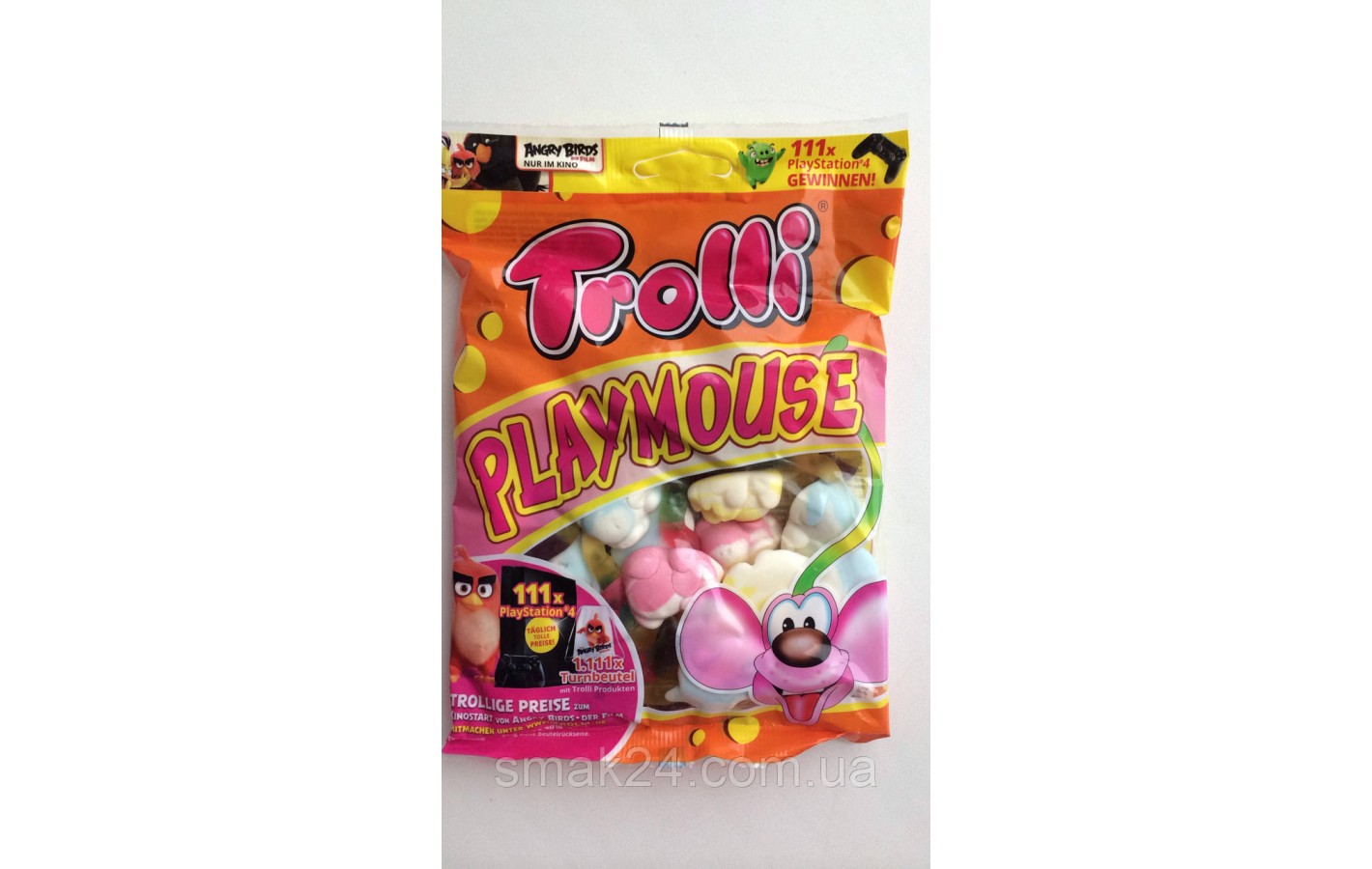 Желейные конфеты Trolli Playmouse Германия 100г