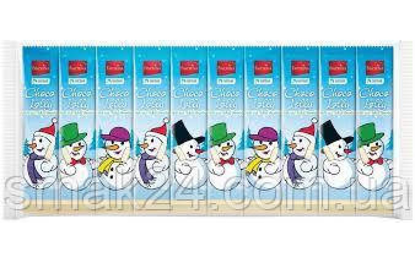 Шоколадный Снеговик на палочке Schoko Lolli Favorina Германия 15г