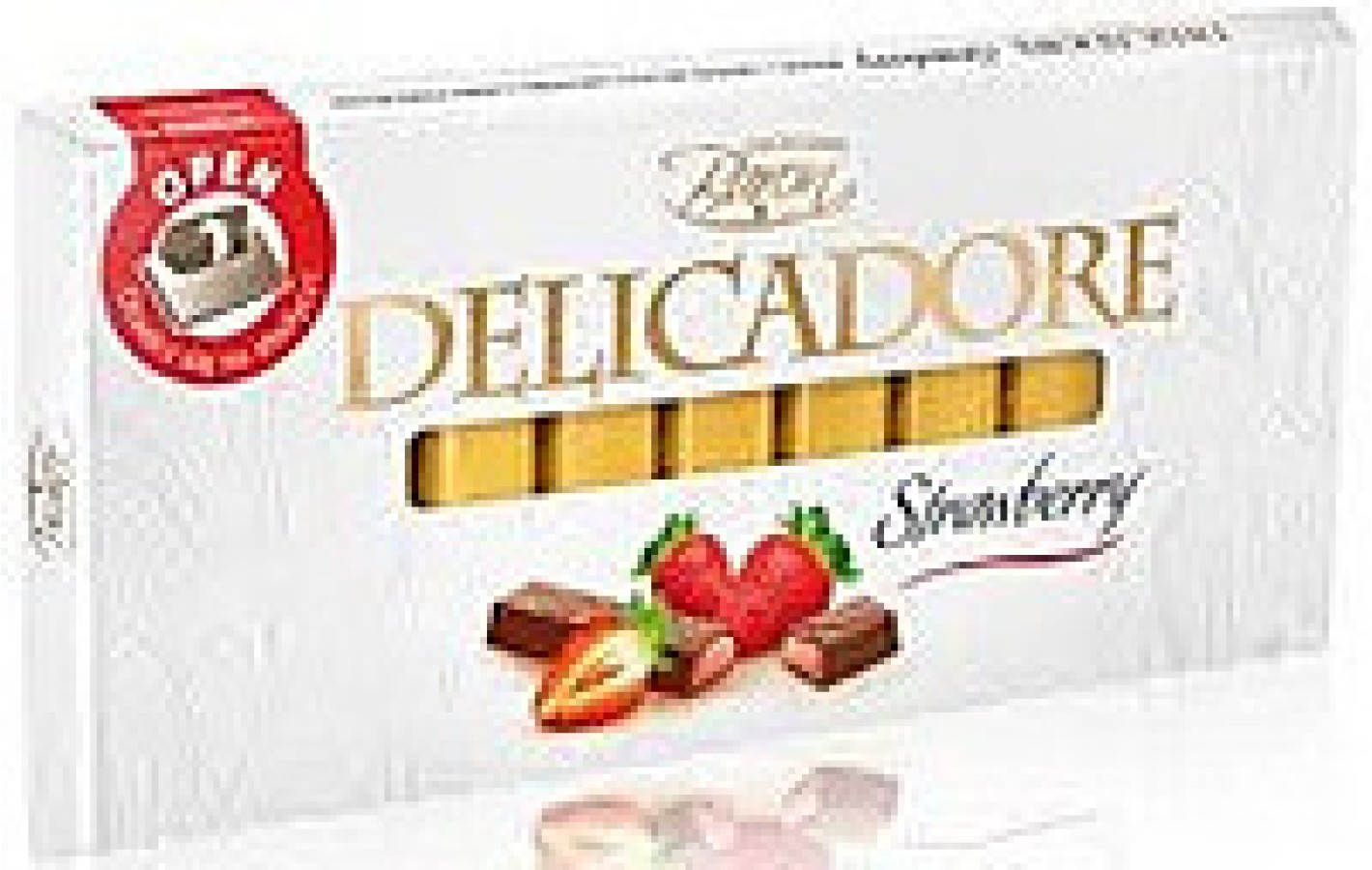 Шоколад молочний DELIKADOR Strawberry (з полуницею) Baron Польща 200 г