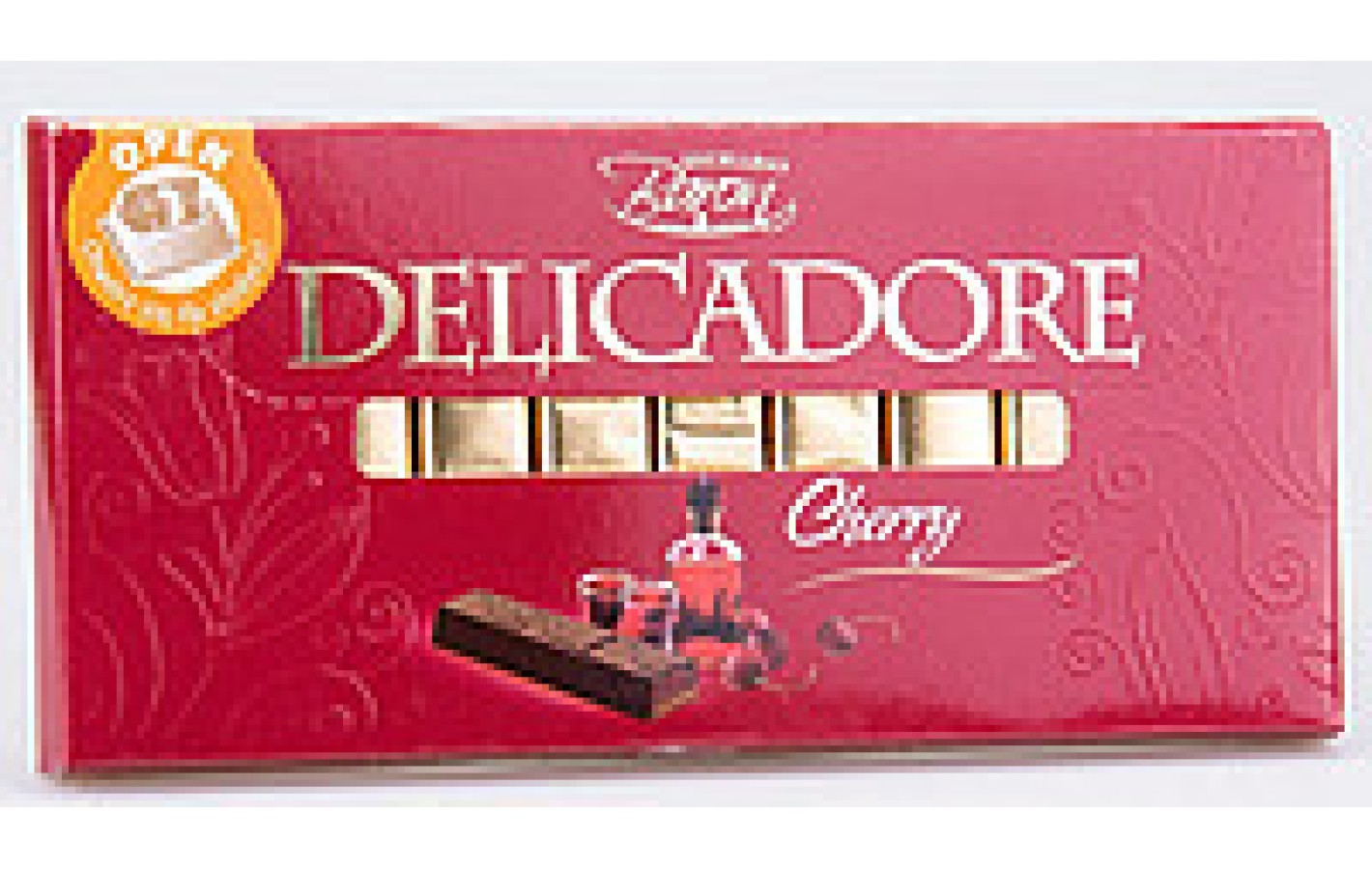 Шоколад чорний із вишнею Baron DELICADORE Cherry Польща 200 г