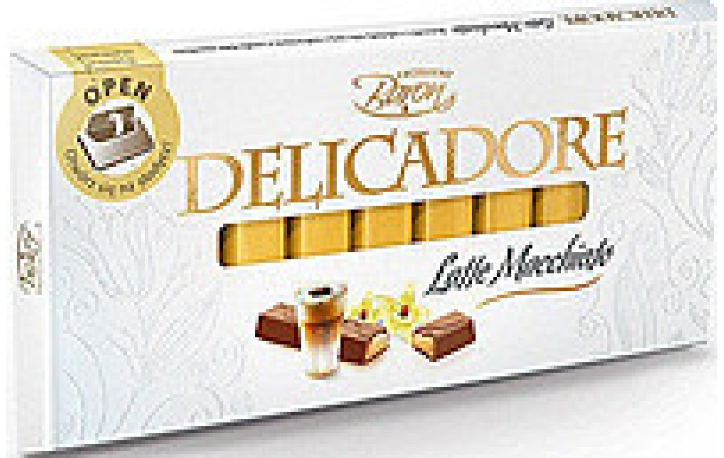 Шоколад DELIKADOR Latte Macchiafo (с лате макиато) Baron Польша 200г