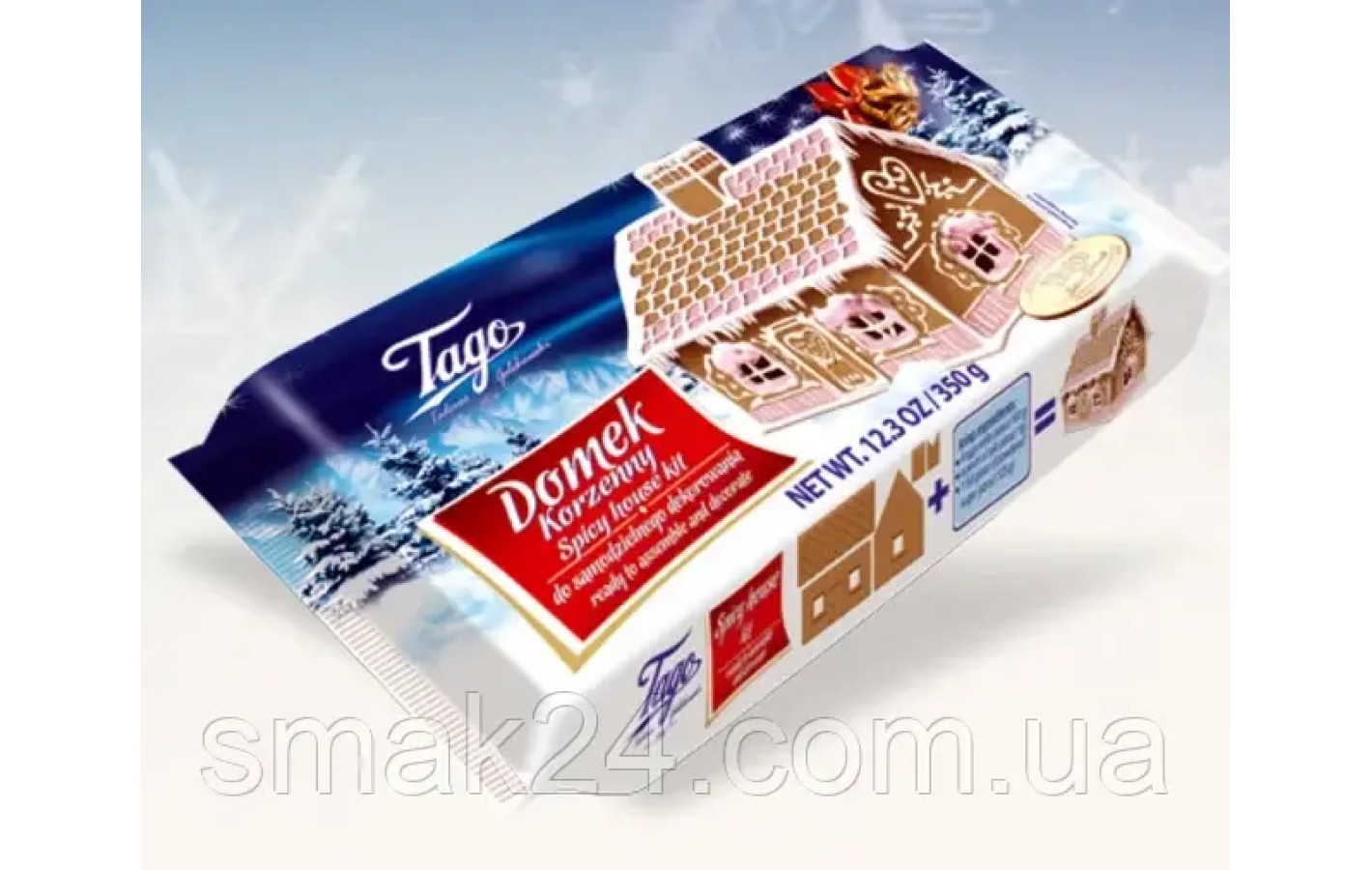 Пряничный имбирный Домик Tago Domek Польша 350г