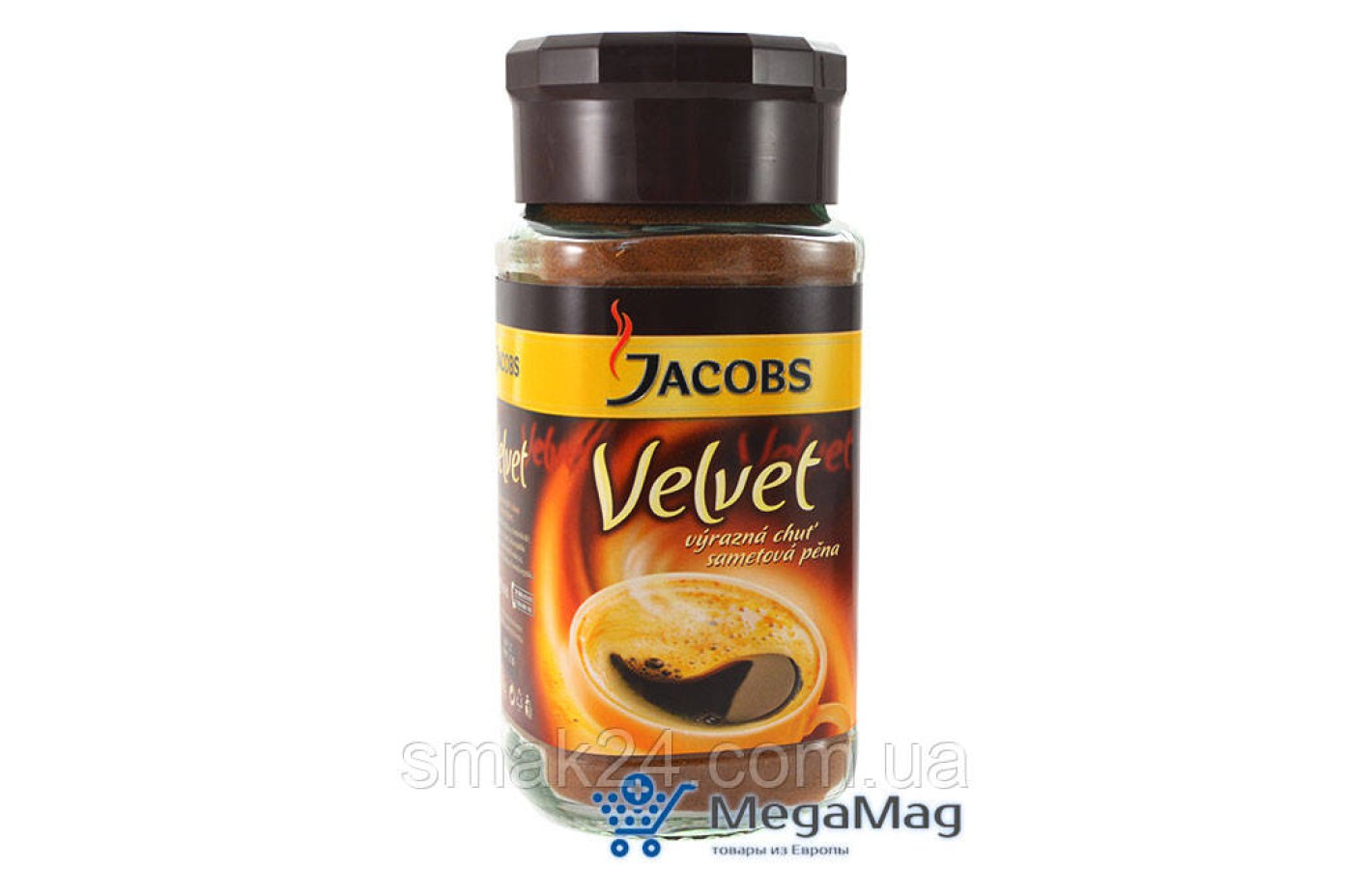 Кофе растворимый Jacobs Velvet (Якобс Вельвет) Чехия 200г
