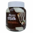 Шоколадный паста (крем) шоколадно-молочная с орехом NUSS MILK krem Польша 400г