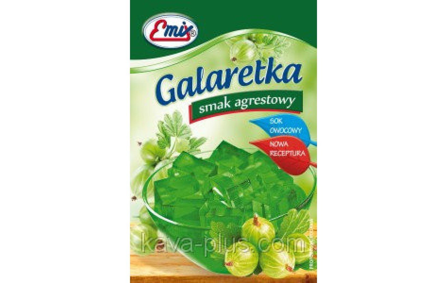 Галаретка (Желе) зі смаком агрусу Emix Польща 79г