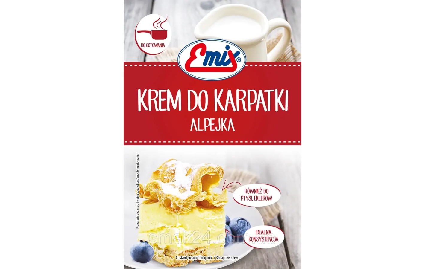 Крем заварний Emix Krem Karpatki 200 г Польща