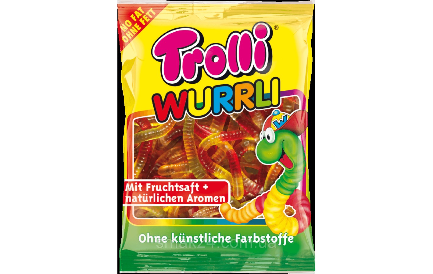Желейные конфеты Trolli Wurrli Германия 100г