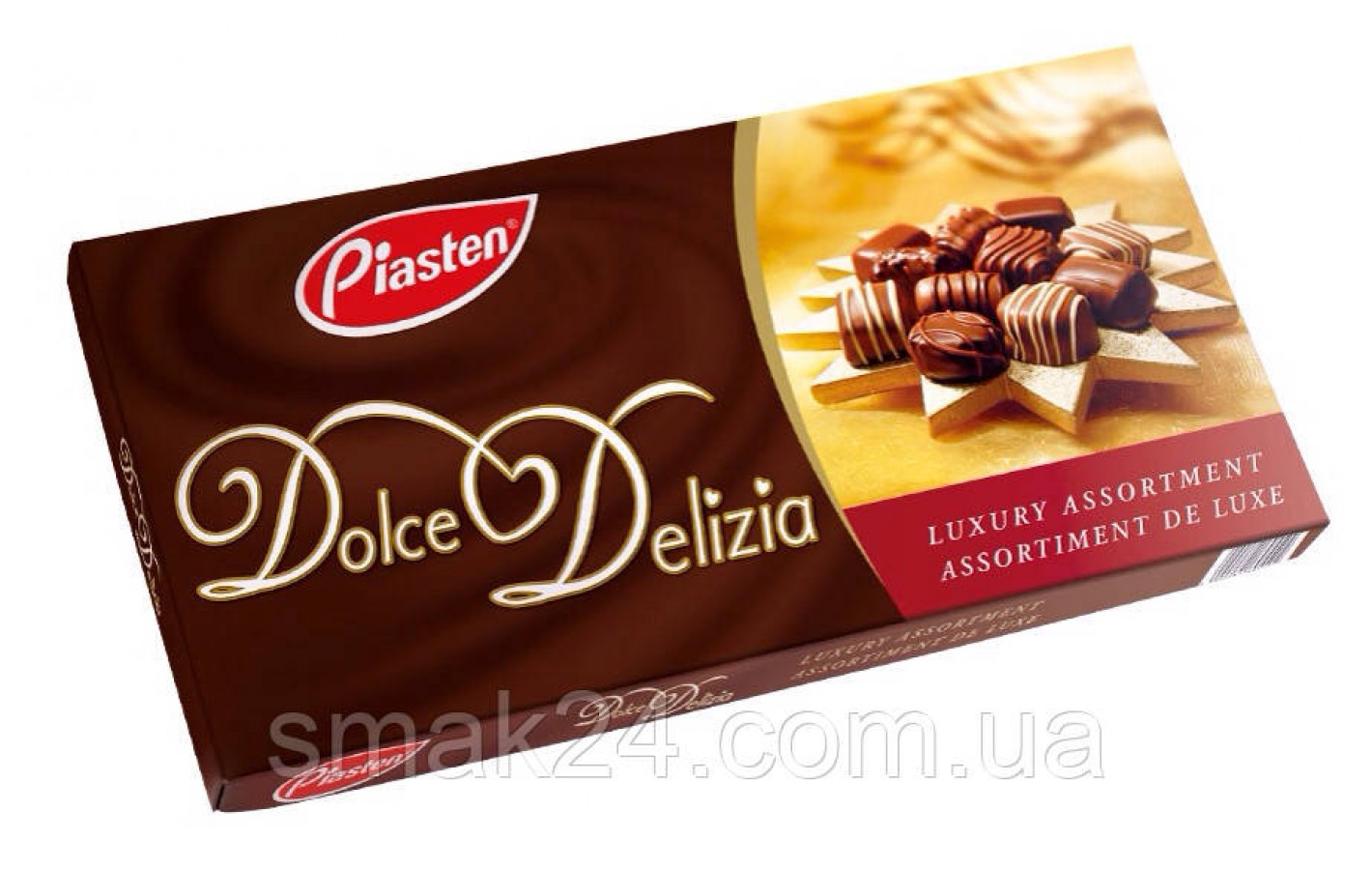 Конфеты шоколадные Dolce Delizia роскошные ассорти 15 вкусов Германия 400г