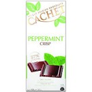 Шоколад Cachet (Кашет) черный 57% какао с мятой хрустящий Бельгия 100г